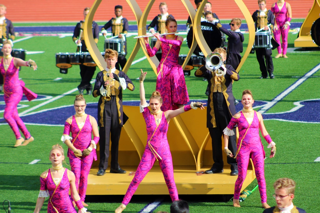 Avon Marching Black and Gold Places Second at Grand Nationals